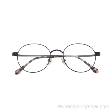 Neue Mode optische Damen Brillen Herren Rahmen Metall Gepassungsgemäß billiger Großhandel Brille